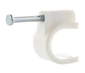 RETLUX RCC 8 Příchytka kabelu s hřebíken 8 mm 30 ks