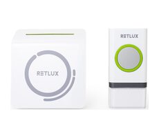 RETLUX RDB 100 Bezdrátový zvonek 3xAAA + bateriové tlačítko