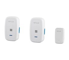 RETLUX RDB 104 zvonek 2 základna + bezdrátové tlačítko 