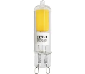 RETLUX RLL 455 G9 COB / 2.2W / 250 lm / 3000K - teplá bílá