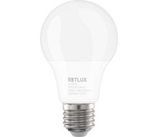 RETLUX RLL 603 A60 E27 bulb 9W / 1220 lm / 3000K - teplá bílá / D 