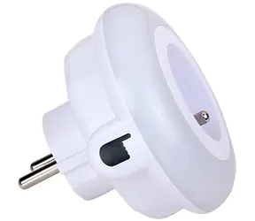 RETLUX RNL 101 LED Noční světlo s průběžnou zásuvkou / 15 lm / 3000K - teplá bílá