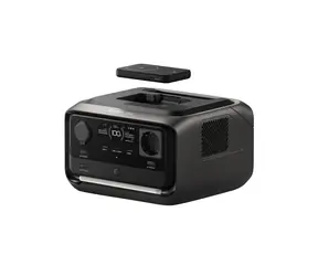 EcoFlow RIVER 3 Plus Wireless / Přenosná napájecí stanice / LiFePO4 / 286 Wh / USB-A / USB-C / AC/DC