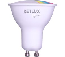 RETLUX RSH 101 GU10 4.5W RGB CCT / Chytrá žárovka / RGB / 326 lm / 2700-6500K