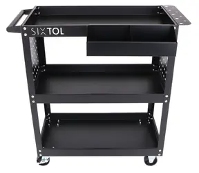 SIXTOL MECHANIC TROLLEY ROGER / Dílenský vozík na nářadí / 3 police 