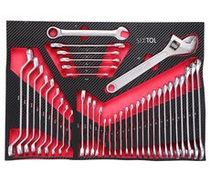 SIXTOL MECHANIC TOOL TRAY 11 - 39ks / Modul s nářadím do dílenského vozíku 