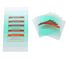 SIXTOL Sklo ochranné pro svářecí kuklu WELDING MASK PRO VIEW 10 ks - náhradní díl 