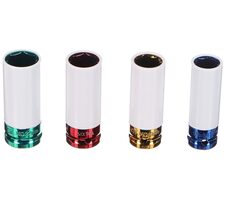 SIXTOL MECHANIC IMPACT 2 / Rázové hlavice / 1/2" / 4ks 