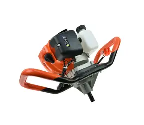 GEKO Motorový půdní vrták dvoutakt 5.2 HP bez vrtáků 