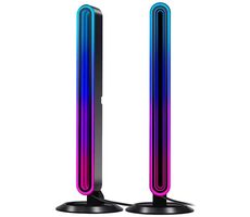 BlitzWolf BW-AL1 LED RGB černá / 2x stolní lampa / LED / USB