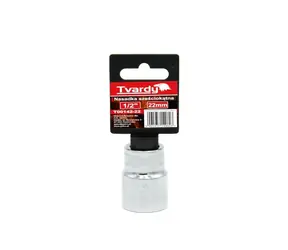 TVARDY Hlavice nástrčná 1/2" 22 mm