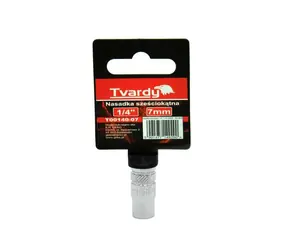TVARDY Hlavice nástrčná 1/4" 7 mm