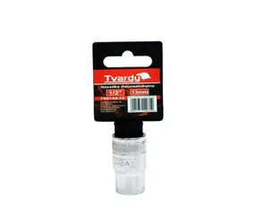 TVARDY Nástrčná hlavice dvanáctihranná 1/2" 13 mm 