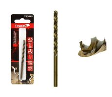 TVARDY HSS M35 4.5 mm vrták z kobaltového kovu 