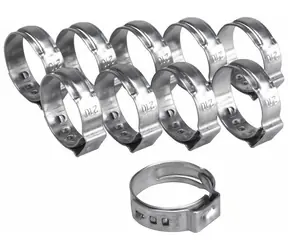 EXTOL-PREMIUM Spona na hadici 10ks / Ř21mm / INOX 