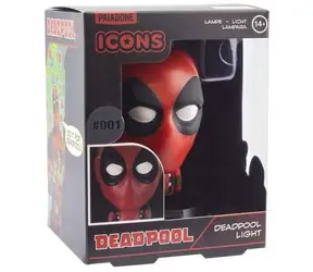 Paladone Lampa Icon Light Deadpool Marvel / Stolní lampa / 2x AA