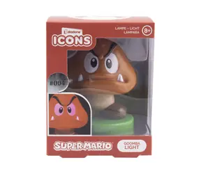 Paladone Lampa Icon Light Goomba Super Mario / Stolní lampa / 2x AAA
