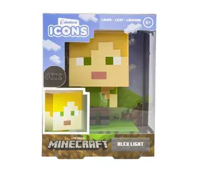 Paladone Lampa Alex Icon Light Minecraft / Stolní lampa / 2x AA