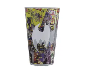 Paladone Batman Glass DC / Sklenice s motivy Batman / 400 ml