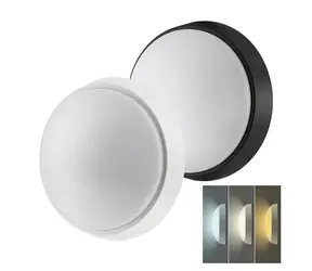 Solight WO779-2 LED venkovní osvětlení, nastavitelná teplota světla - 3CCT/ 15/18/20W 1800lm 22cm / 2v1 - bílý a černý