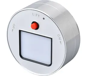 Viking zásuvkový modul A10 stříbrná / LED světlo / 3W