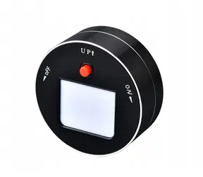 Viking zásuvkový modul A10 černá / LED světlo / 3W