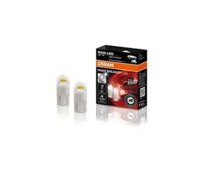 OSRAM LED W5W 12V 1W W2.1x9.5d GEN2  / 70lm / 6000K / 3000h / noDIM / A+ / sklo mléčné / 2ks
