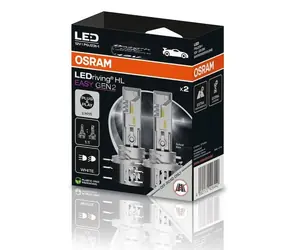 OSRAM LEDriving HL EASY H15 12V PGJ23T/ 1250lm / 6000K / 10000h / noDIM / A+ / sklo mléčné / 2ks