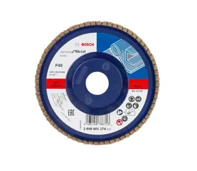 BOSCH 2608601274 / Lamelový brusný kotouč P40 / 125x22.23 mm