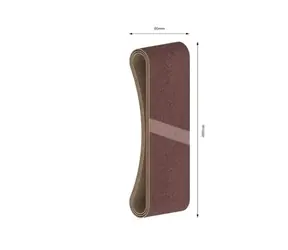 BOSCH 2608606004 X440 / Brusný pás na dřevo / Zrnitost G150 / 60 × 400 mm / 3 ks
