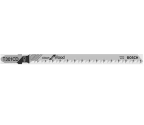 BOSCH 2608637591 / Sada pilových plátků na dřevo T 301 CD / HCS / délka: 117 mm / 3ks