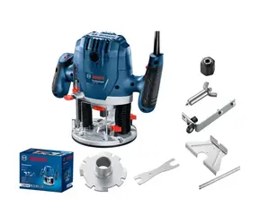 BOSCH GOF 130 Professional / Horní frézka / 1300 W / 6-8 mm / 11 000 - 28 000 ot. za min