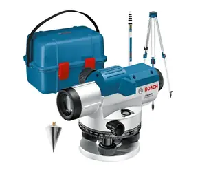 BOSCH 0601068003 GOL 26 G Professional / Optický nivelační přístroj / dosah 100 m / s příslušenstvím