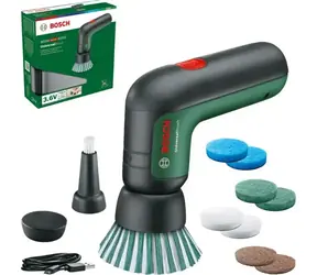BOSCH UniversalBrush 06033E0002/ Aku čistící kartáč - sada / 3.6V / 215ot.-min / 2.0Ah 