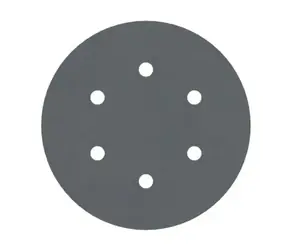 BOSCH PRO F355 2608605131 / Brusný papír P600 / průměr 150 mm / 6 otvorů / 5 ks