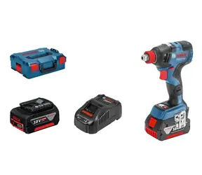 BOSCH GDX 18V-200 C / Aku Rázový utahovák / 18V / 3400 ot-min / 4000 rázů-min / 200Nm / L-Boxx / 2x 5.0 Ah