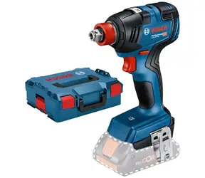 BOSCH GDX 18V-200 / Aku Rázový utahovák / 18V / 3400 ot-min / 4200 rázů-min / 200Nm / L-Boxx / Bez Aku