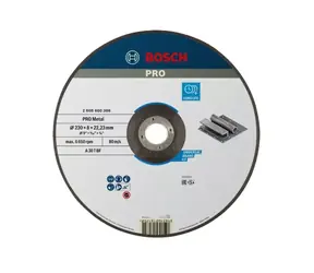 BOSCH 2608603184 / Brusný kotouč na kov / 230x22.23 mm