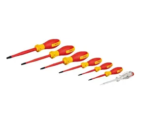 BOSCH 1600A02NF8 7-dílna sada izolovaných šroubováků TORX a zkoušečky
