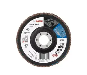 BOSCH 2608601276 PRO X551 / Lamelový brusný kotouč P40 / 125x22.23 mm