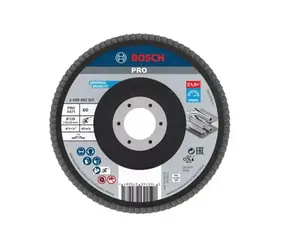 BOSCH 2608607327 PRO X571 / Lamelový brusný kotouč P60 / 125x22.23 mm