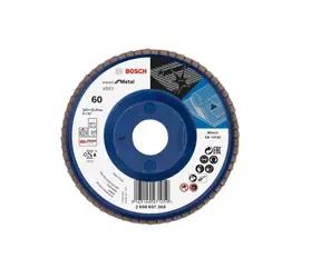 BOSCH 2608607366 PRO X551 / Lamelový brusný kotouč P60 / 125x22.23 mm