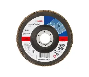 BOSCH 2608603716  X431 / Lamelový brusný kotouč P40 / 125x22.23 mm