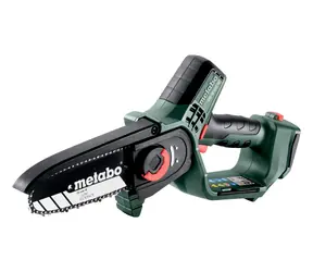 Metabo MS 18 LTX 15 / Aku řetězová pila / 18V / rychlost řetězu 5m/s / délka lišty 15cm / bez aku 