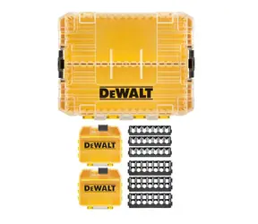 DeWALT DT70803 / Sada malého a středního organizéru Tough Case a zásobníku na bity