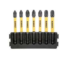 DeWALT DT70822 / 7dílná sada prodloužených bitů PZ