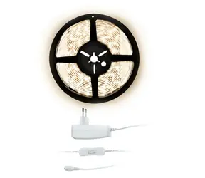 Solight WM50N-20T LED světelný pás / 5m / sada s 12V adaptérem / 4 /8W/m / IP20 / neutrální bílá
