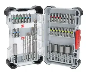 BOSCH 2607017728 / Sada bitů a nástrčných klíčů / 35 ks