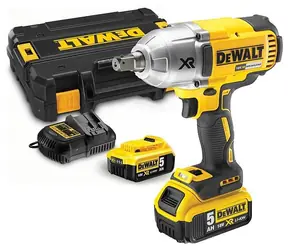 DeWalt DCF899P2 / Aku rázový utahovák s bezuhlíkovým motorem a 3 převodovými stupni / 18V XR / 2x 5.0Ah