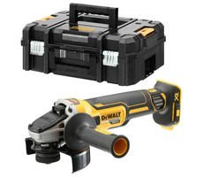 DeWalt DCG405NT / Aku bezuhlíková bruska / 125mm / 18V XR / bez baterie / kufr 